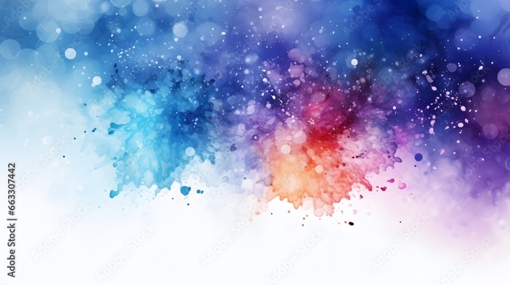 Fototapeta premium Artistic Watercolor Stains