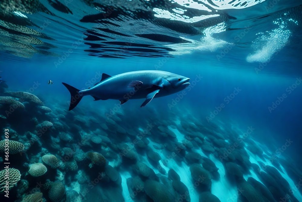 Obraz premium fish in the water