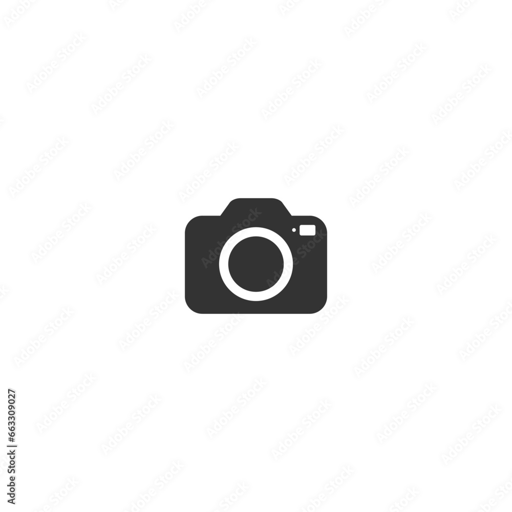 Photo camera vector icon Photo camera vector icon