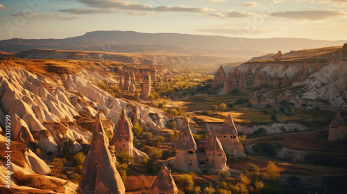 Rock Formations: Aerial View