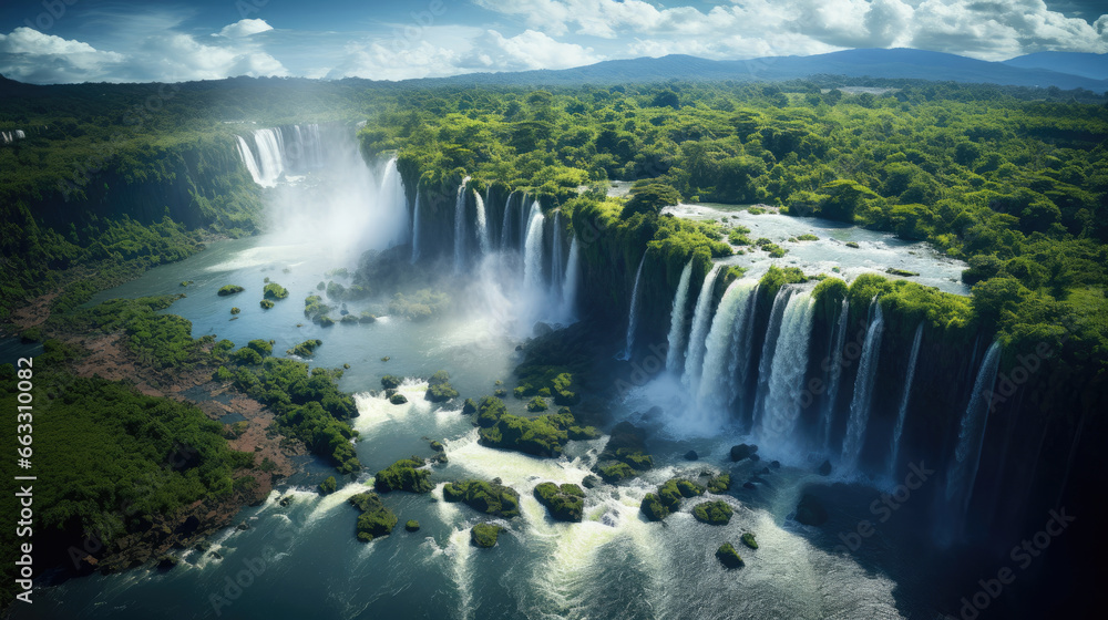 Fototapeta premium Power & Beauty of Nature Waterfalls