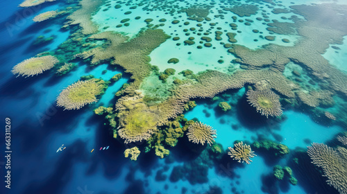 Emerald Waters & Coral Formations: Great Barrier Reef 