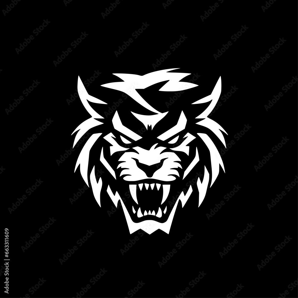 Tiger - Minimalist and Flat Logo - Vector illustration Tiger - Minimalist and Flat Logo - Vector illustration
