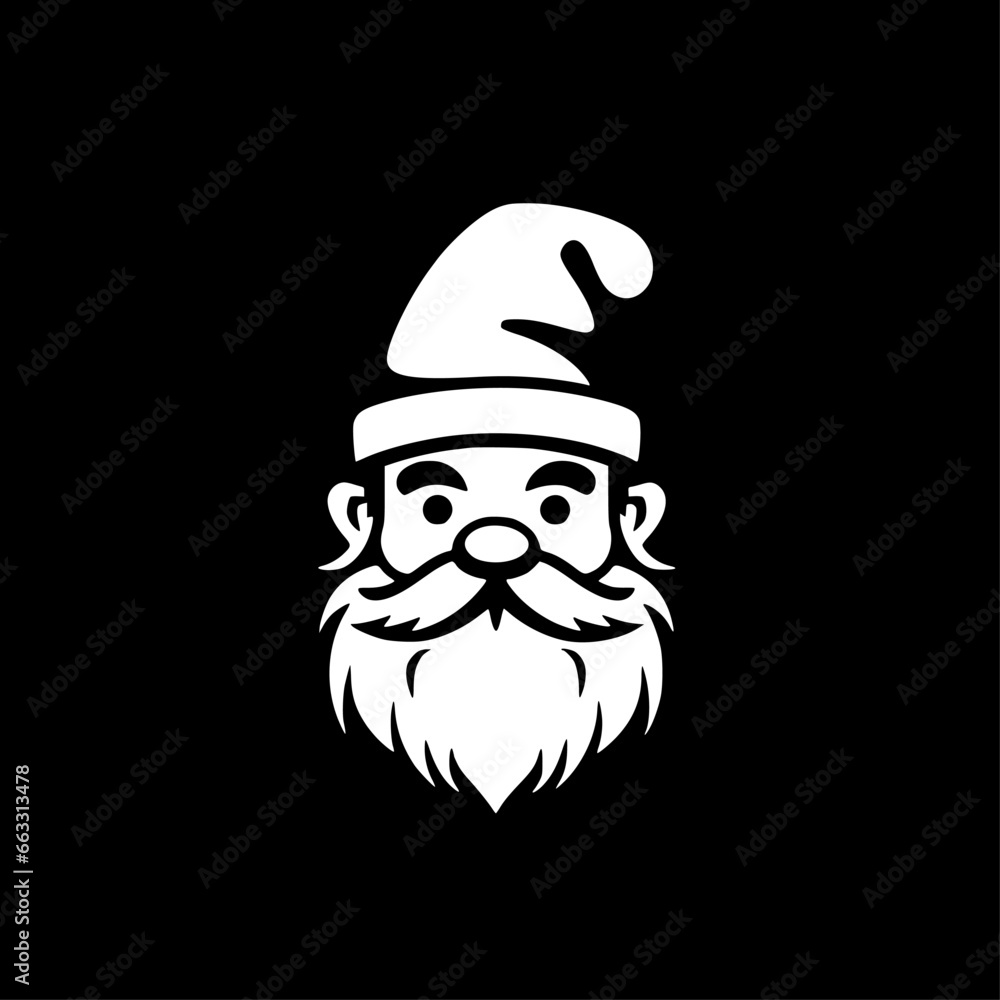 Gnome | Minimalist and Simple Silhouette - Vector illustration Gnome | Minimalist and Simple Silhouette - Vector illustration