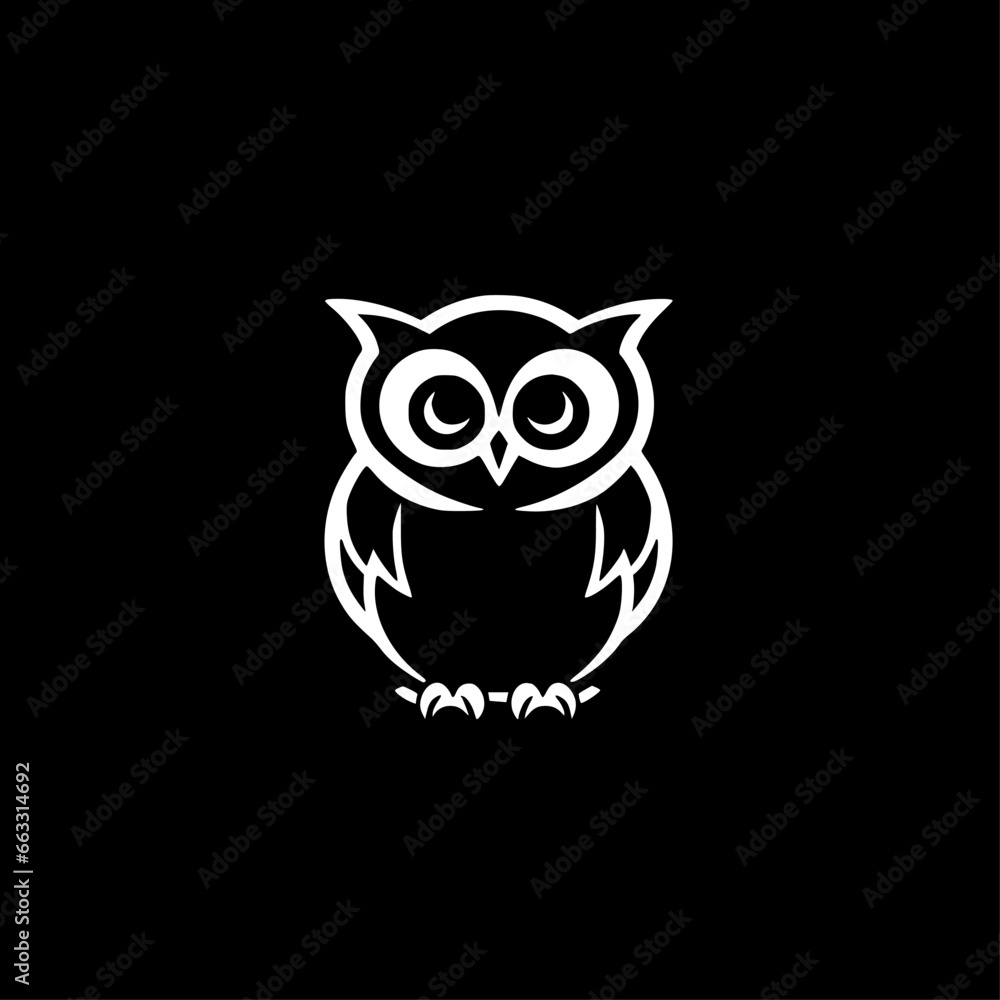 Owl - High Quality Vector Logo - Vector illustration ideal for T-shirt graphic Owl - High Quality Vector Logo - Vector illustration ideal for T-shirt graphic