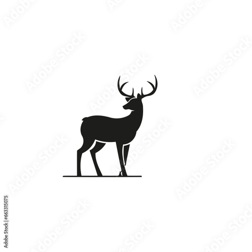 deer silhouette vector