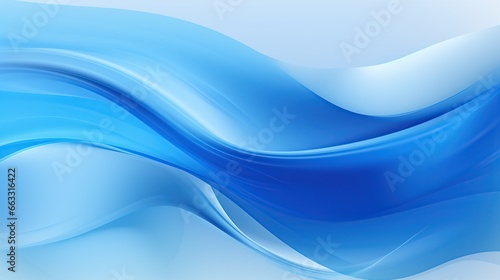 Abstract Waving blue Bright Colors Background, AI generated image