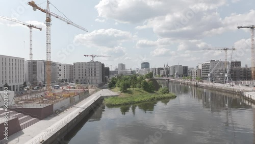 Hafencity Drone shot