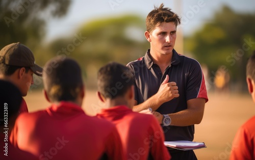 Strategy Cricket Team Captains Coach © Umar