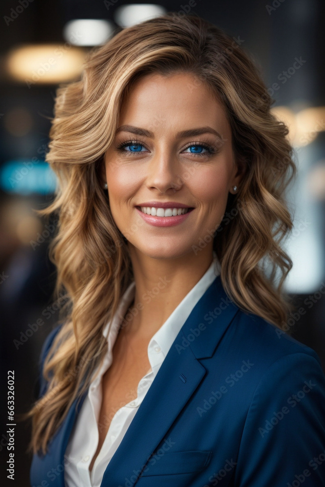 Business woman with a professional personality, She has beautiful turquoise eyes. Business woman with a professional personality, She has beautiful turquoise eyes.