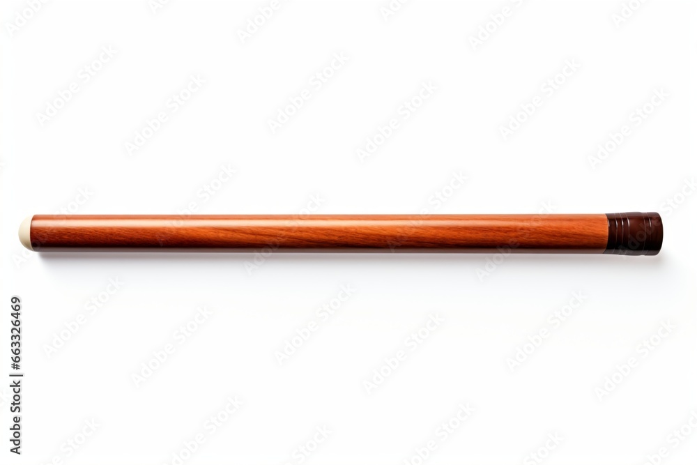 A wooden pencil isolated on a plain white background A wooden pencil isolated on a plain white background