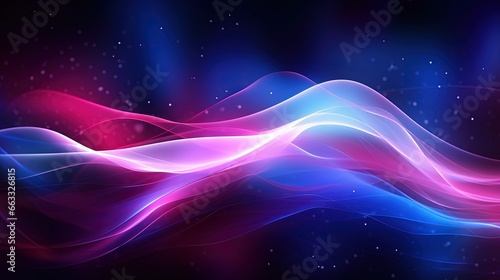  a colorful abstract background with waves and stars in the background.  generative ai