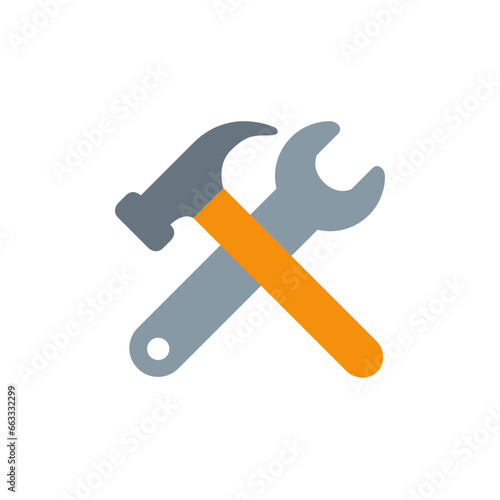🛠️ - Hammer and wrench crossed