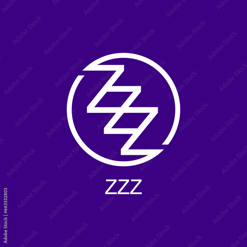 A vector is a monogram of Z triple. Ring, outline and elegant. A vector is a monogram of Z triple. Ring, outline and elegant.
