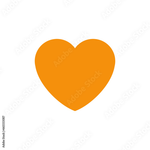 🧡 Orange Heart
