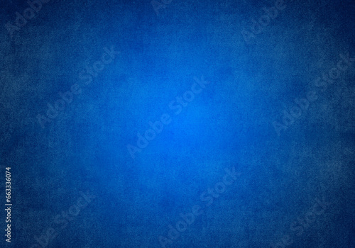 Fondo azul en degradado con textura brillante. photo