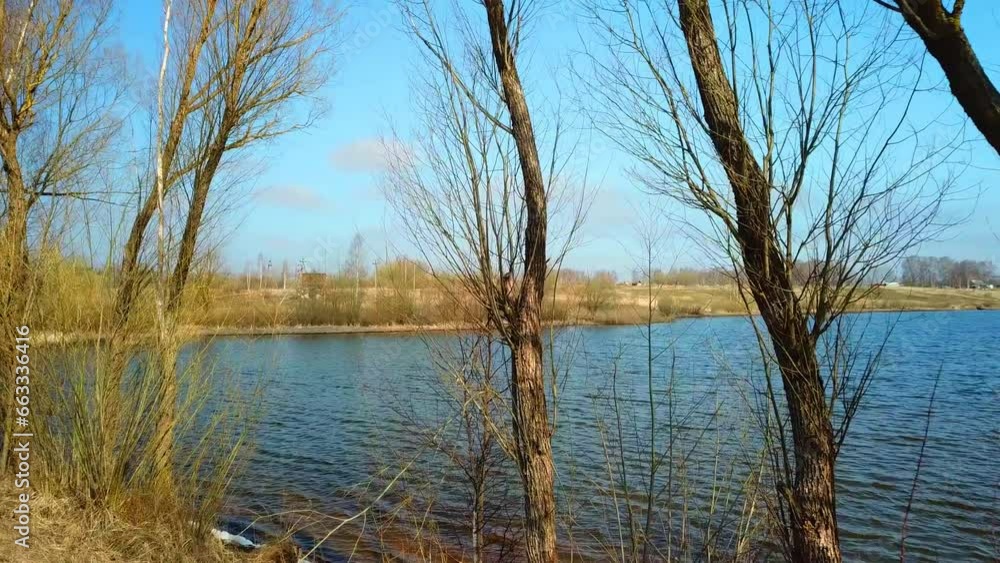 Spring landscape near Lake Svetloe Spring landscape near Lake Svetloe