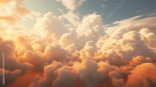 幻想的な雲