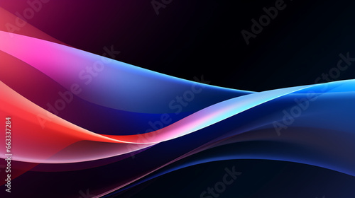 abstract 3D energy perspective with fractals and curves in motion background 16:9 widescreen wallpapers