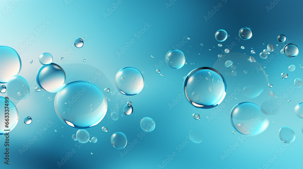 abstract blue water 3D perspective with drops and waves background 16:9 widescreen wallpapers