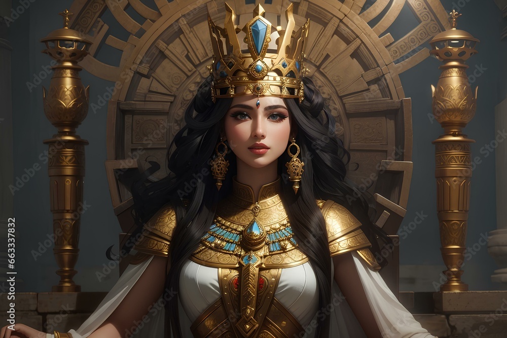 Ancient,Queen,Egyptian queen