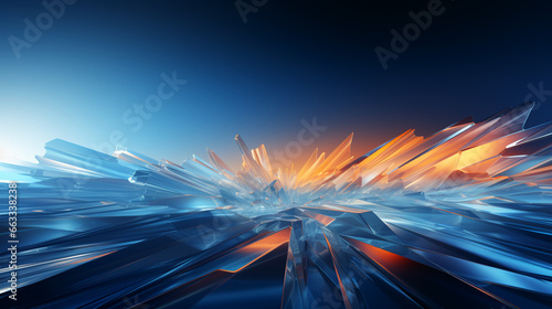 abstract cosmic perspective with light fractals and surfaces in motion background 16:9 widescreen wallpapers