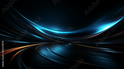 abstract dark fractal perspective with curves background 16:9 widescreen wallpapers