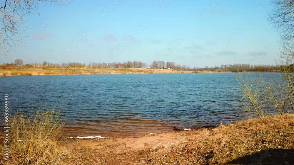 Spring landscape near Lake Svetloe Spring landscape near Lake Svetloe