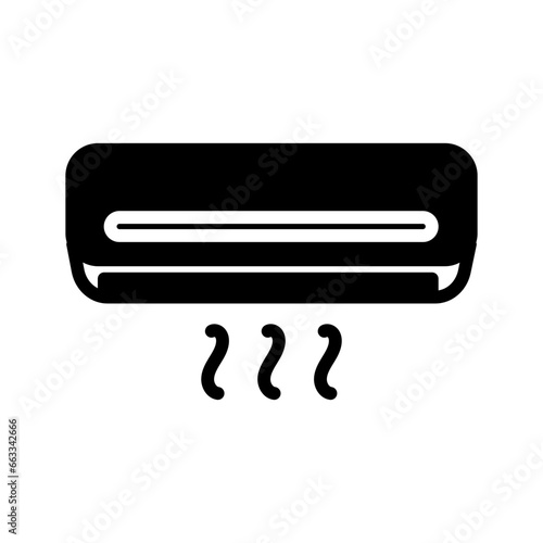 AC icon in vector. Illustration