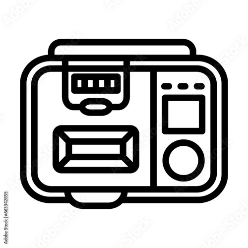 Bread Maker icon in vector. Illustration