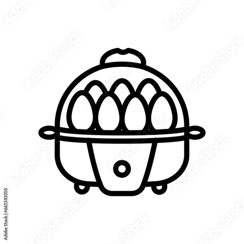 Egg Poacher icon in vector. Illustration