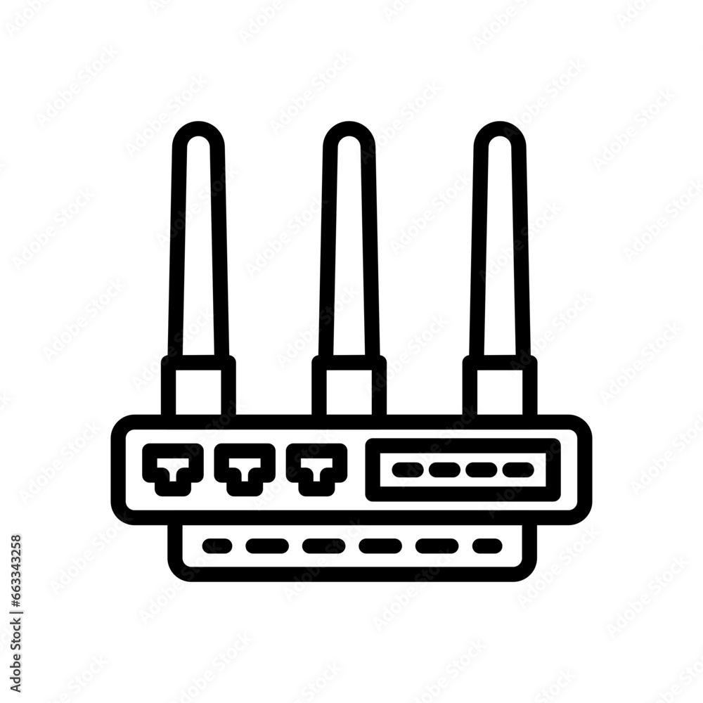 Wifi Device icon in vector. Illustration Wifi Device icon in vector. Illustration