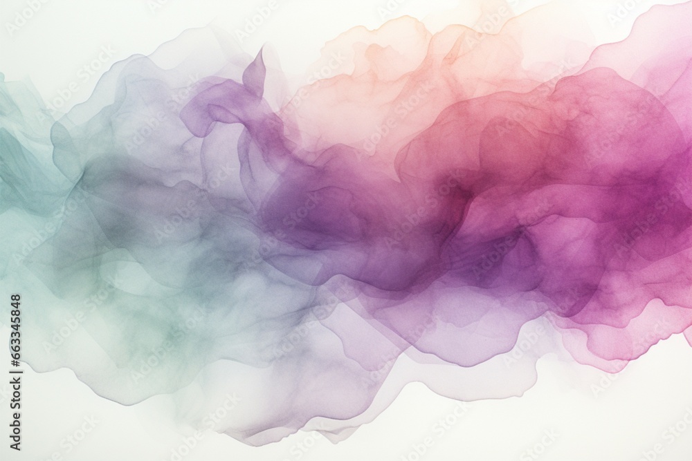 Artistic watercolor stains create captivating backgrounds and design elements