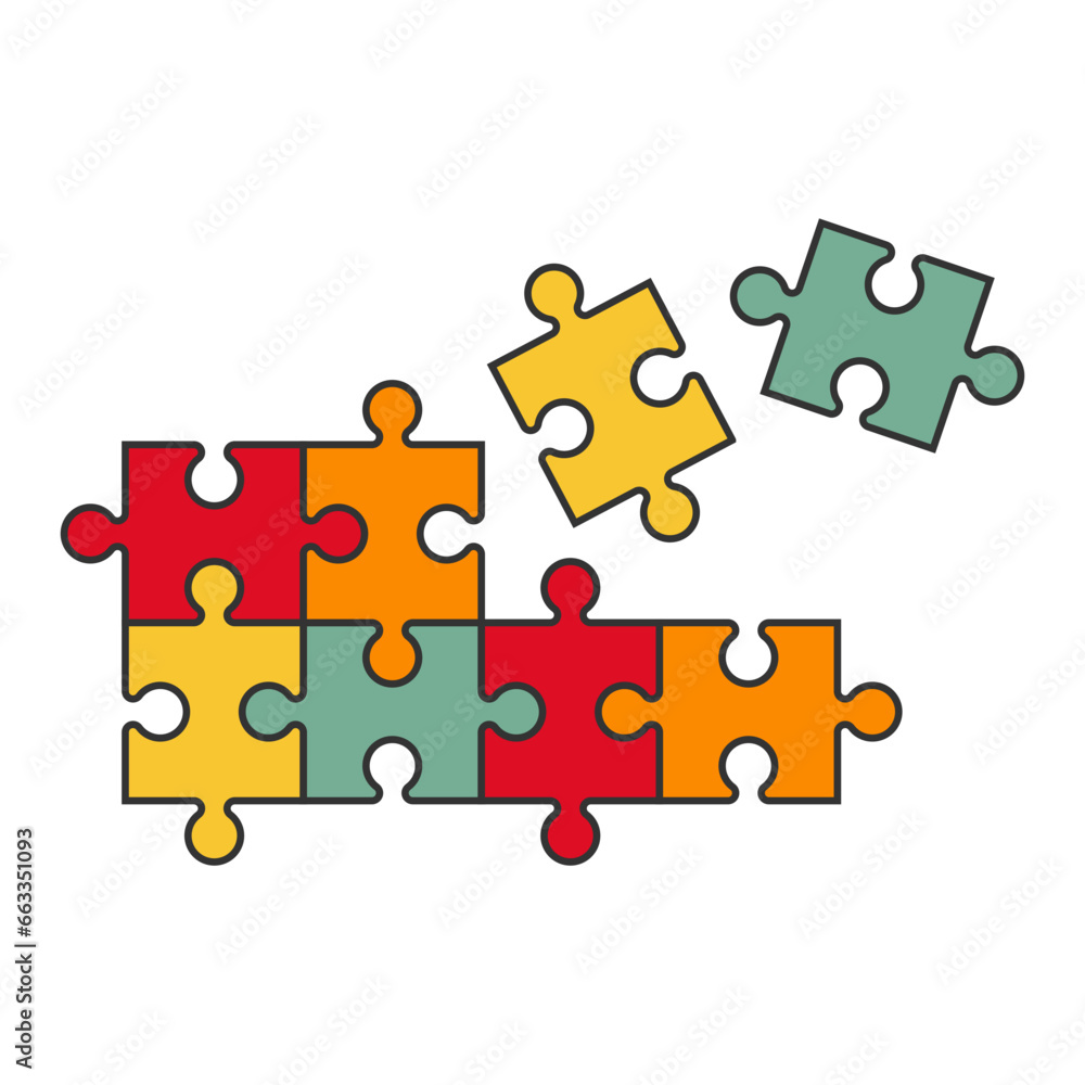 Puzzle Retro Decoration Puzzle Retro Decoration