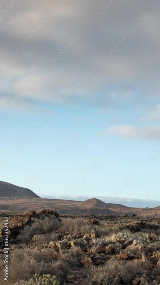 timelapse of Volcano de Bayuyo, Fuerteventura. timelapse of Volcano de Bayuyo, Fuerteventura.