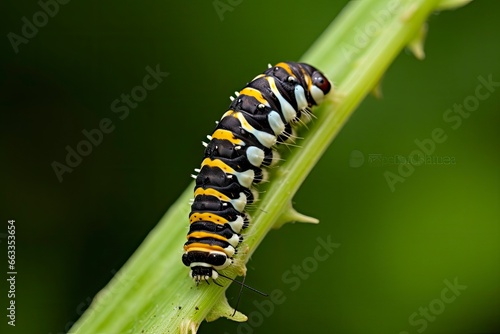 Caterpillar dovetail butterfly. © MDMOHAMMODULAH