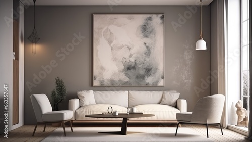 modern interior living room photography with premium furniture