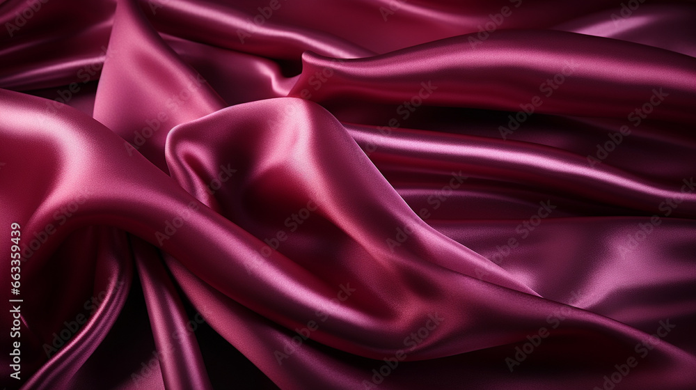 Obraz premium red silk background HD 8K wallpaper Stock Photographic Image
