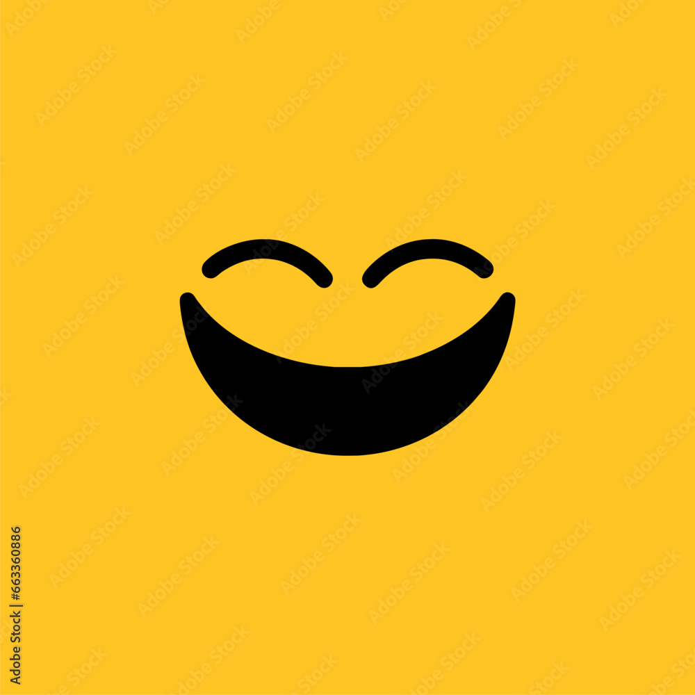 Smile icon vector illustration design template Smile icon vector illustration design template