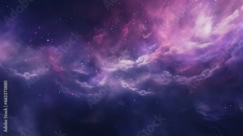 Dynamic Purple Gritty Space Cosmos Background