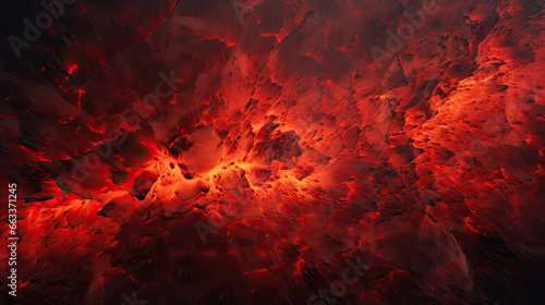 Red Gritty Style Background Created with Generative AI