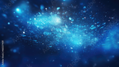  Dynamic Sparkling Blue Background Created with Generative AI © JJS Creative