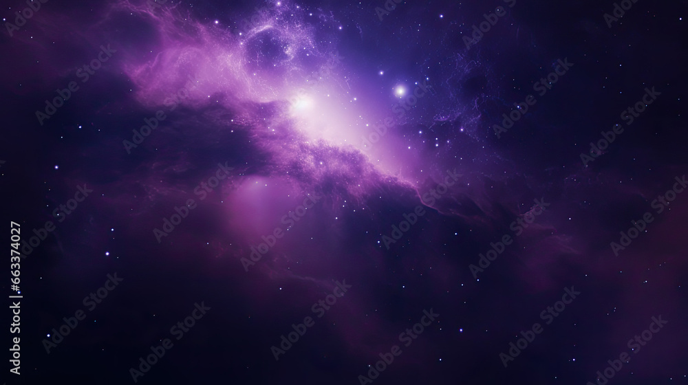 Dynamic Purple Gritty Space Cosmos Background