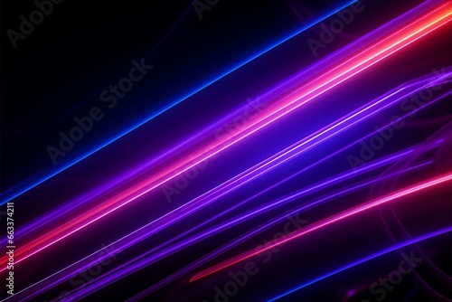 Laser like neon brilliance in a captivating, abstract background design