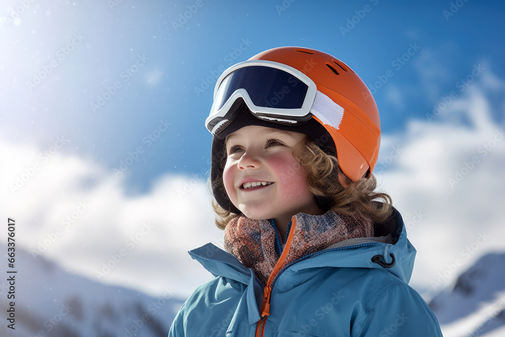 Little Skier's Smile Little Skier's Smile