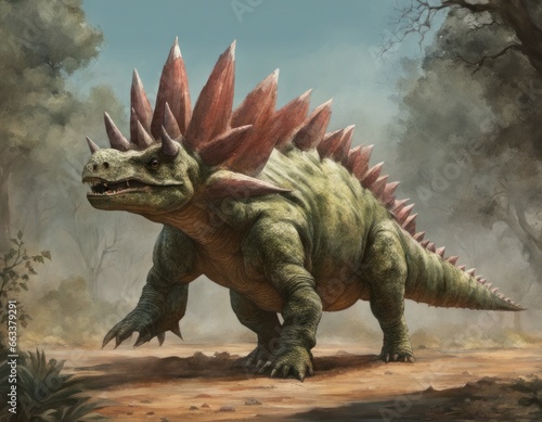 Stegosaurus dinosaur © Ulrich