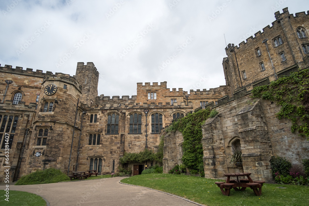 Durham Castle, a Norman castle in the city of Durham, England