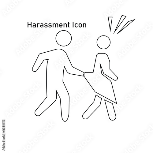 sexual harassment icon