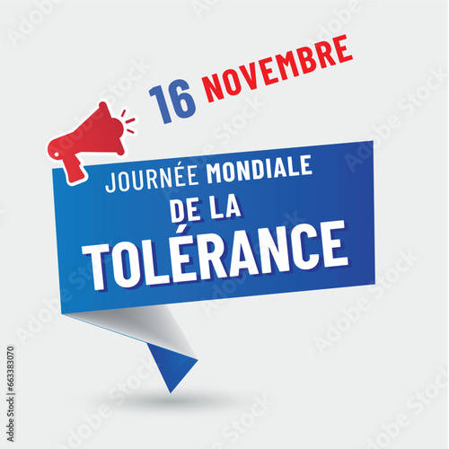 Journée mondiale de la tolérance