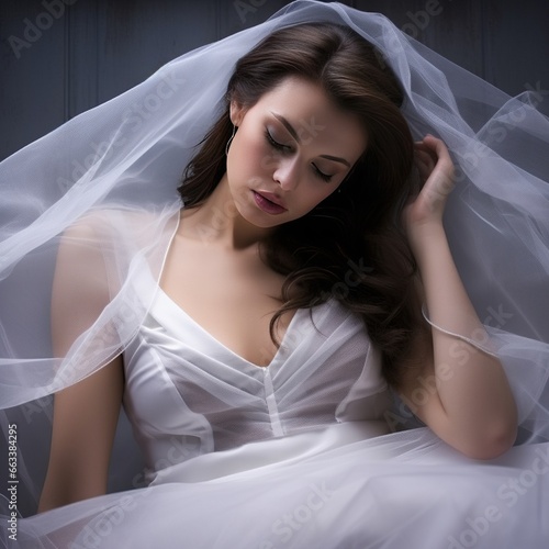portrait of a bride